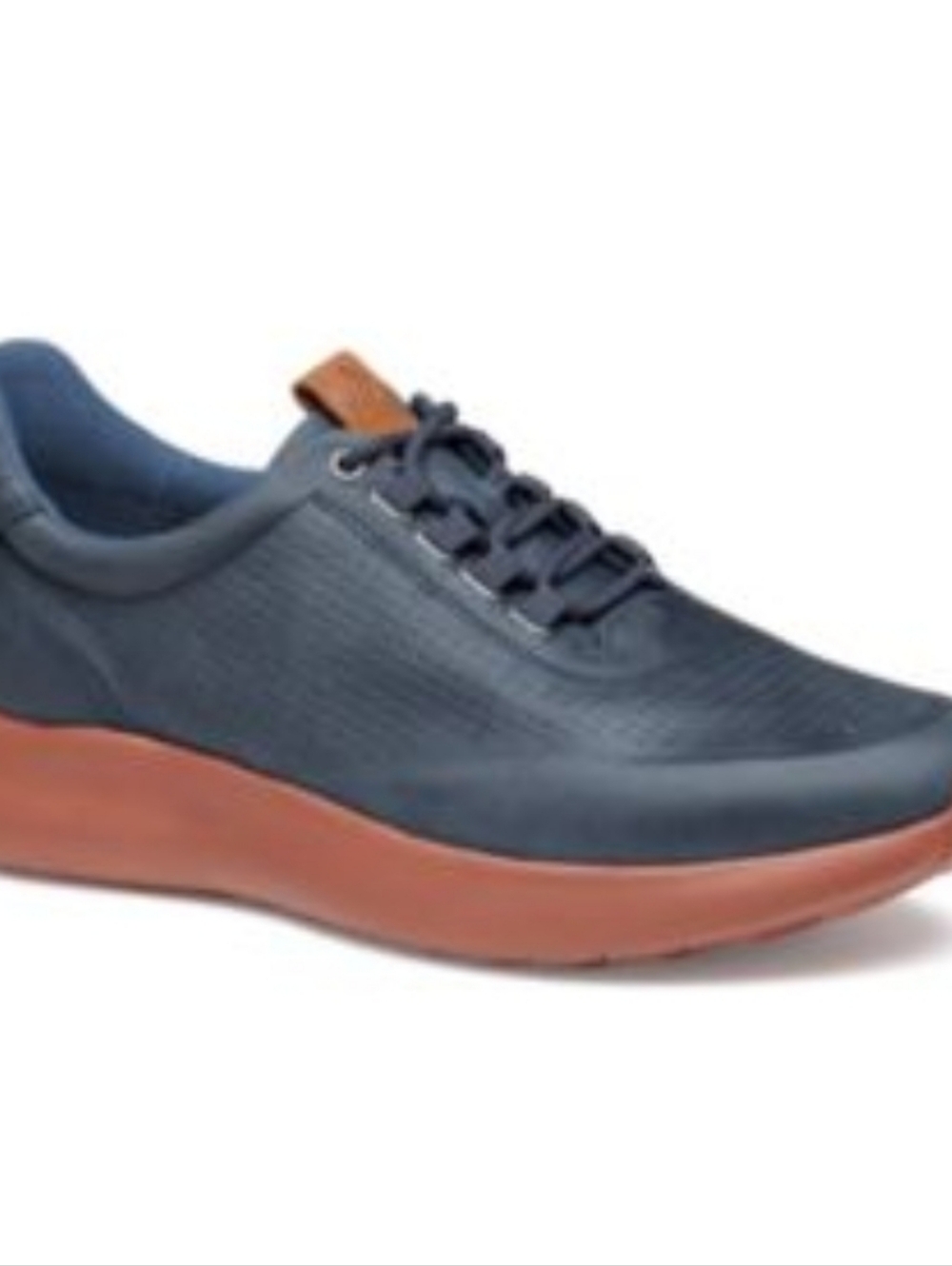 Johnston & Murphy Navy and Brown Men's Sneakers